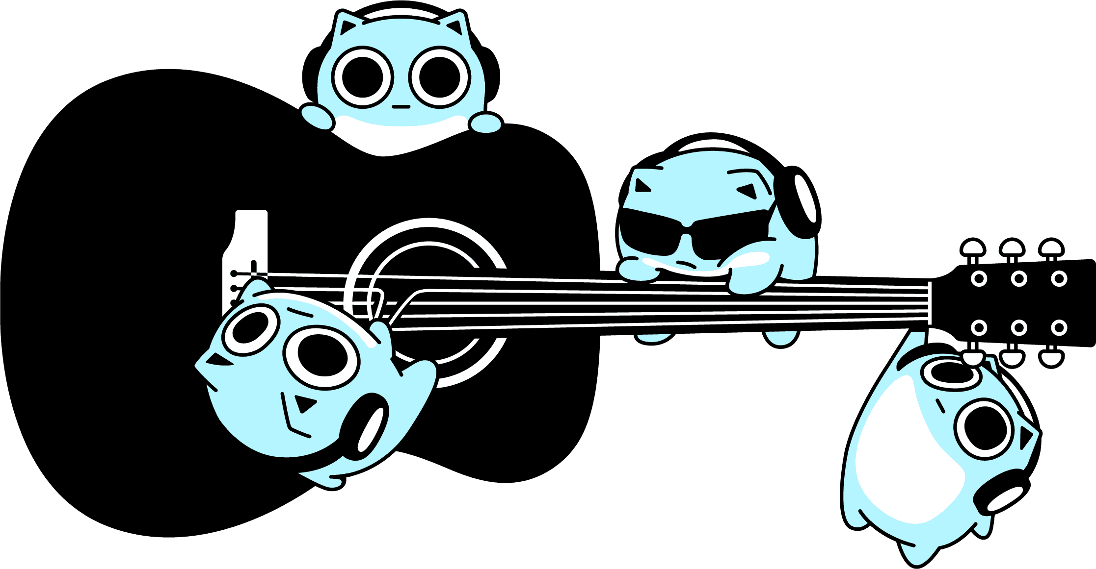 ブルーハムハムとは、音楽を奏でる生き物。